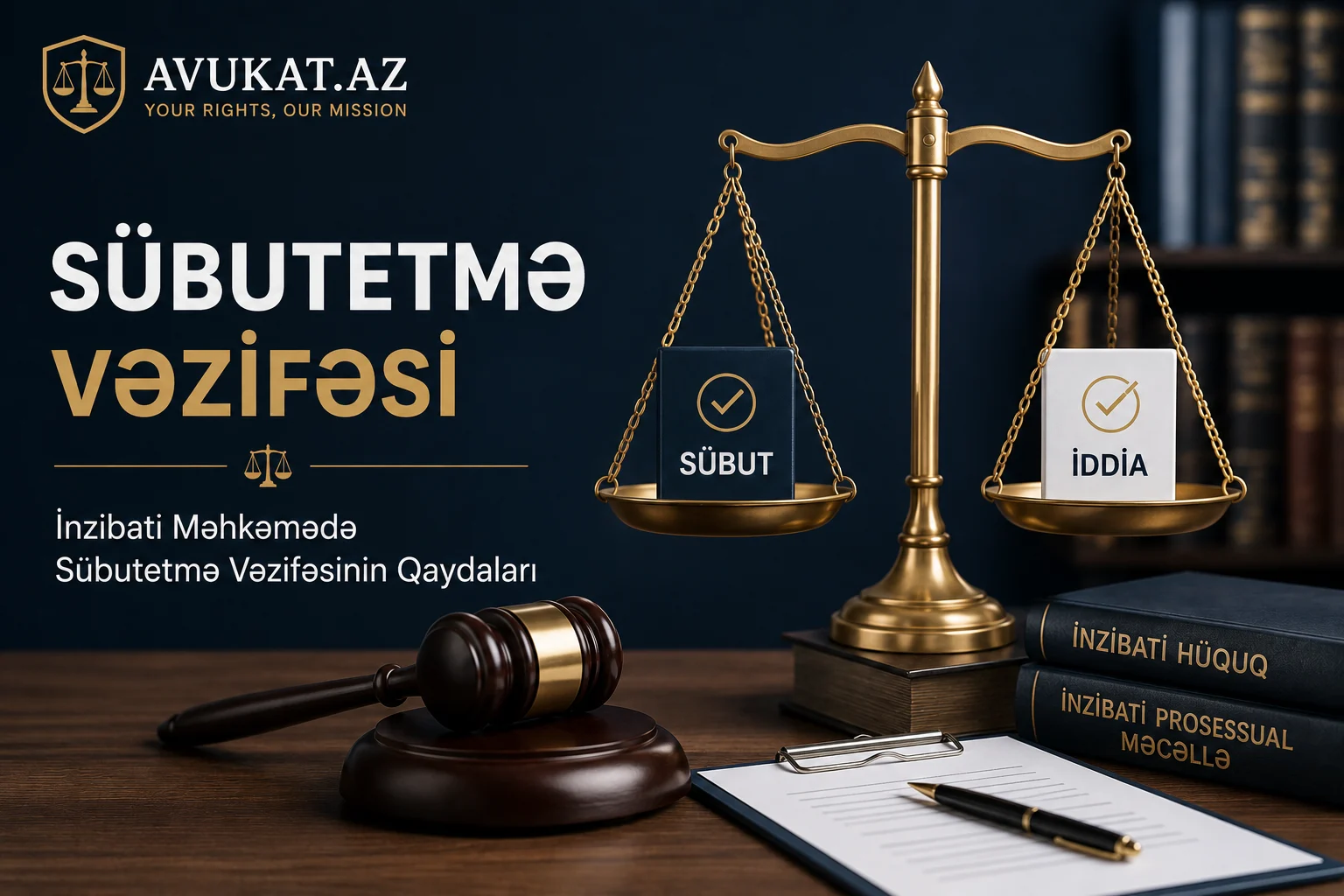 İnzibati Məhkəmədə Sübutetmə Vəzifəsi: Hansı Hallarda Kim Sübut Etməlidir?