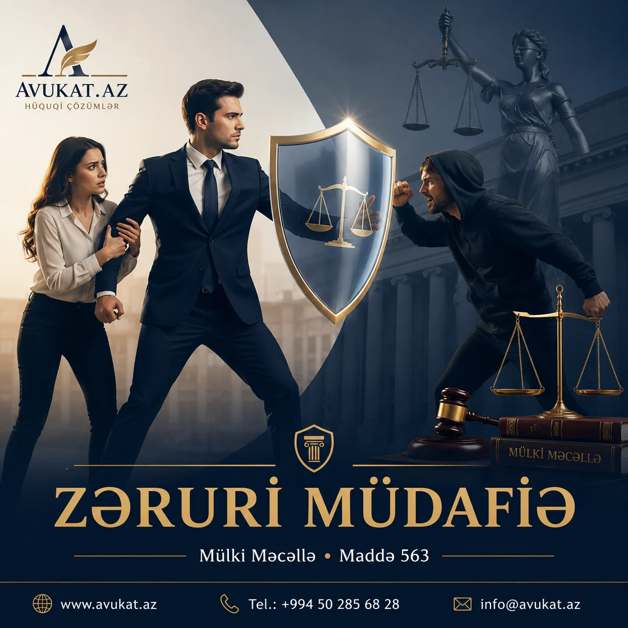 Zəruri müdafiə: Mülki hüquqda hüquqlarınızı qorumağın qanuni yolu