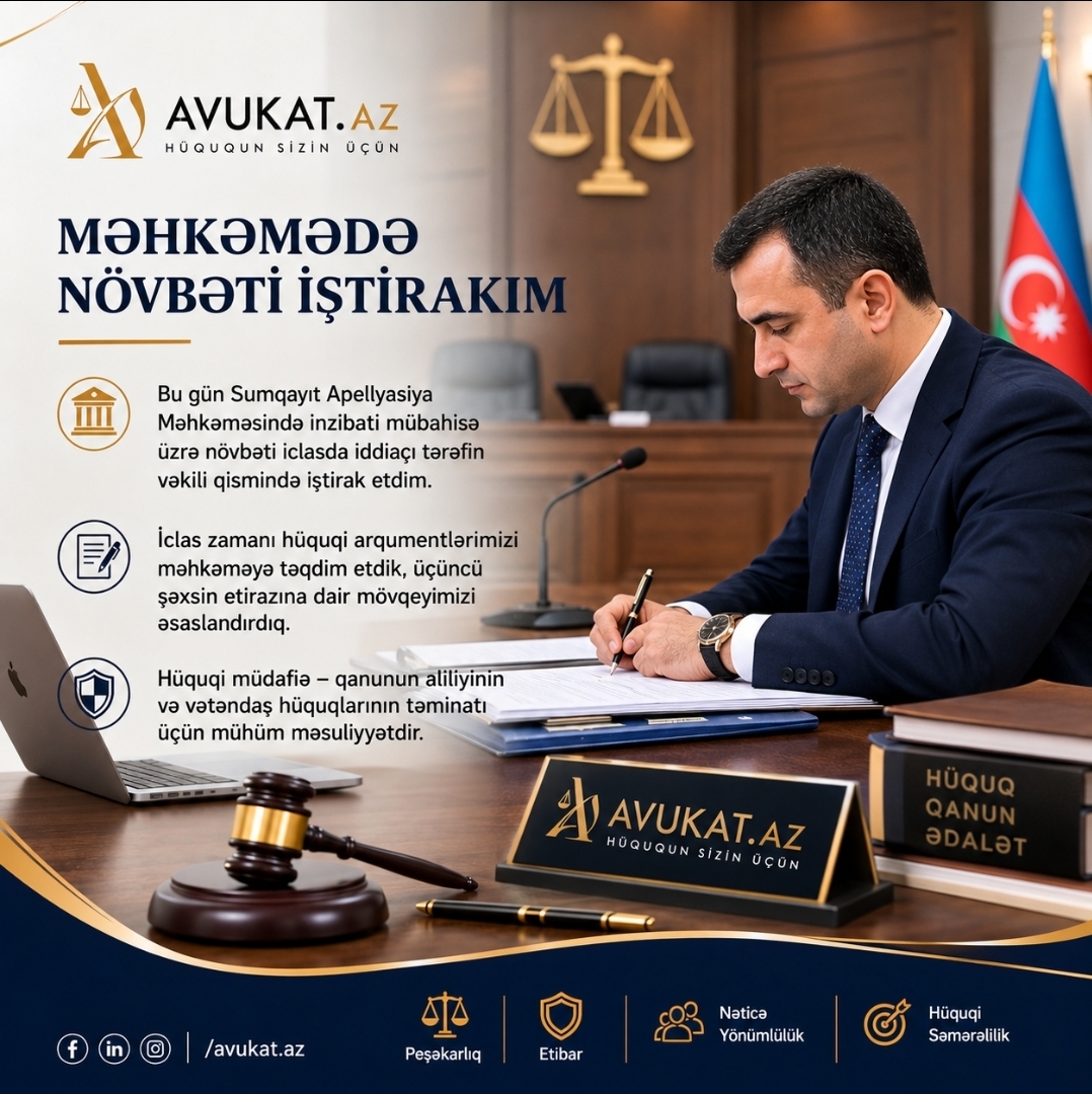 VƏKİL TƏCRÜBƏSİ