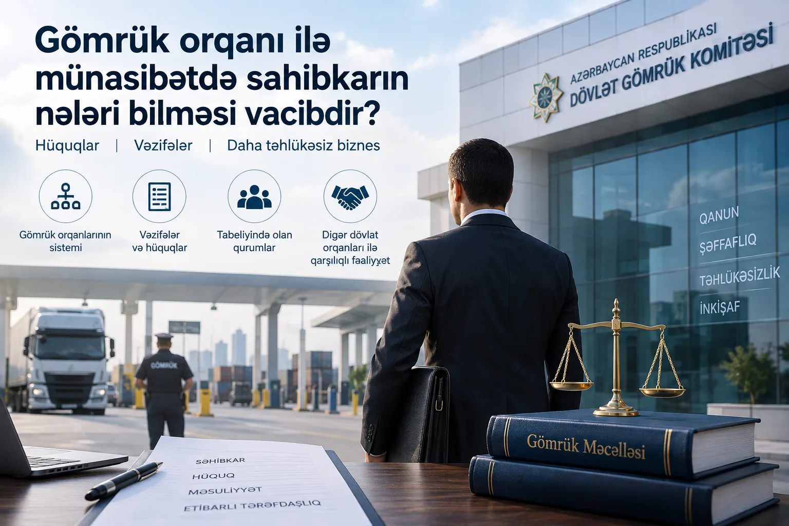 Gömrükdə ilk addım: 10 anlayışı bilmədən əməliyyat aparmayın!