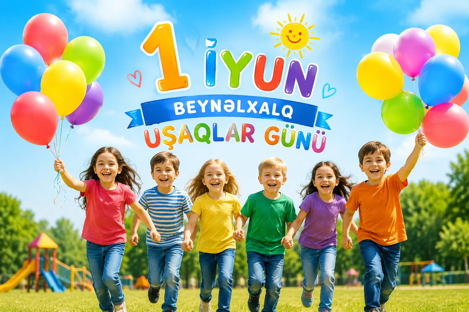 1 İyun – Beynəlxalq Uşaqlar Günü münasibətilə bütün balaca qəhrəmanları təbrik edirik!
